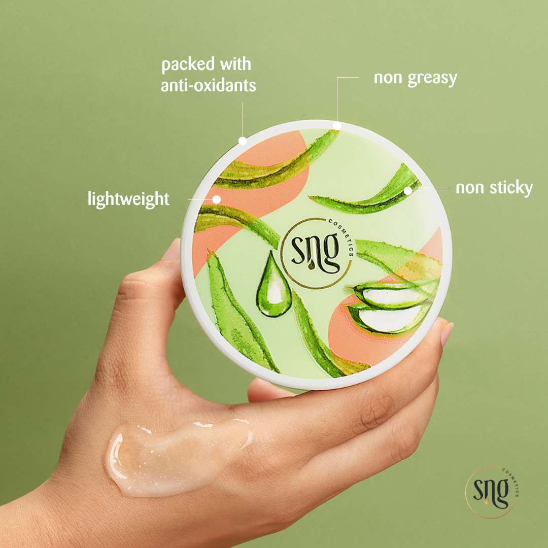 Oatmeal & Shea Butter Shower Gel + Aloevera and Vitamin E Light Hydra Boost Face Moisturiser (500ml + 150ml)