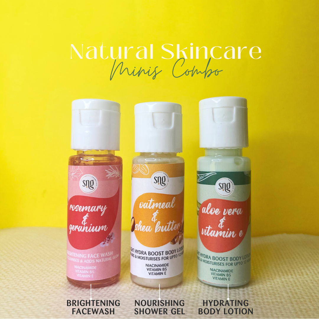 Brightening Shower Routine Minis (30ml + 30ml + 30ml)