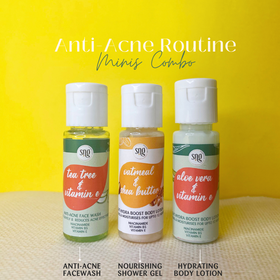 Anti-acne Shower Routine Minis (30ml + 30ml + 30ml)