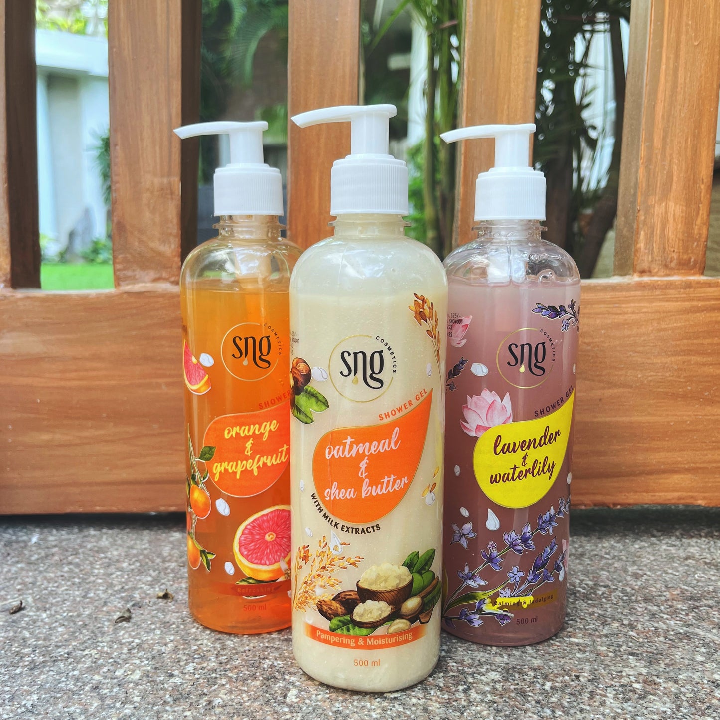 Everyday Shower Gel Combo (500ml + 500ml + 500ml)